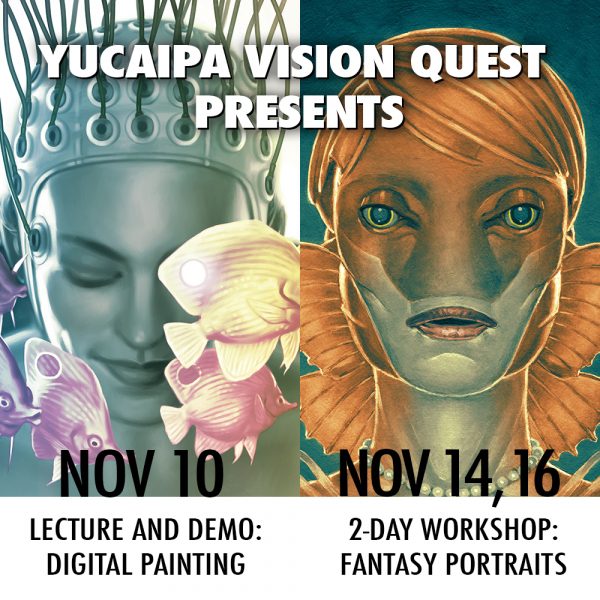 NOVEMBER EVENTS AT YUCAIPA VISION QUEST GALLERY
