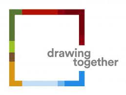 drawing together logo